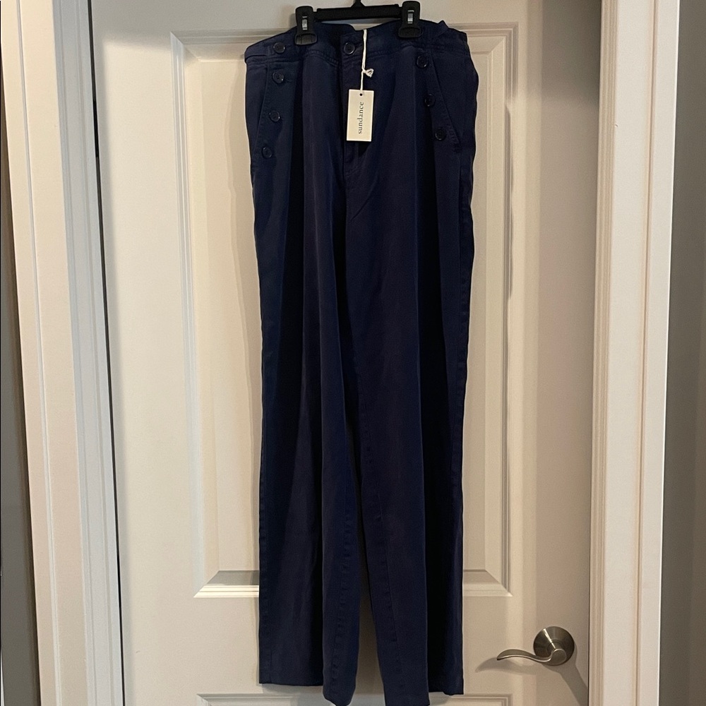 Sundance Oaklee Easy Pants-Dark Night